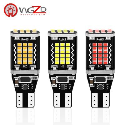 China T15 W16W LED Automobile 2016 921 912 W16W LED Reversing Light Bulbs Car Tail Brake Light Bulbs 12V 24V Bulb 15*40MM for sale