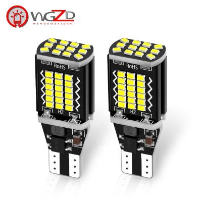 China 2016 Car T15 921 W16W 48 SMD Canbus T10 LED 15*40MM Auto Brake Auto Supplemental Lamp Lights Backup Reverse 15*40MM Daytime Running Light White for sale