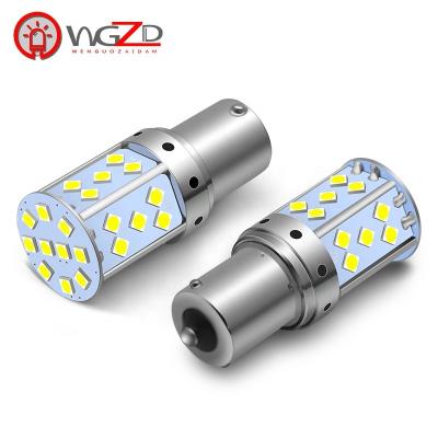 China Car Error Free T20 7440 Canbus LED Turn Signal Light Bulb 3030 35SMD For Car Turn Signal Light W21W WY21W 12V 24W Amber Led Tail Bulb for sale