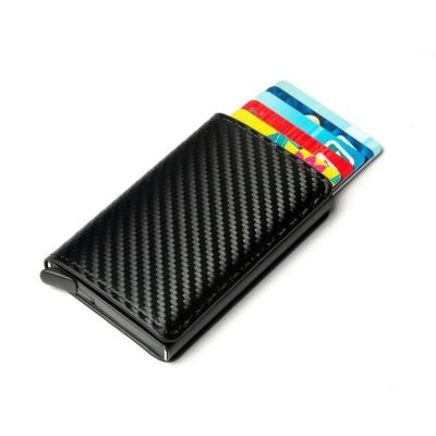 China RFID Blocking Protect Quality Credit Card Holder Men Travel ID Card Holder Women Rfid Wallet Pu Cash Holder Leather Card for sale