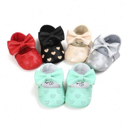 China 2020 Newest Design Lovely Princess Babies Non-slip Shoes Soft Bottom Non-slip Indoor Shoes Babies Shoes for sale