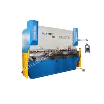 China CNC Hydraulic Sheet Metal Press Brake WC67k Economic HUAXIA Brand for sale