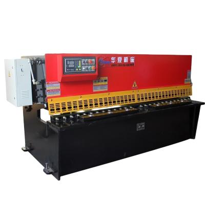 China Plate Cutting Machine 6MM 8MM Thickness Sheet Metal Hydraulic Shearing Machine With CE for sale