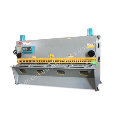 China QC11K Hydraulic Guillotine Shearing Machine CNC Metal Shearing for sale