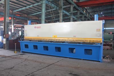 China Automatic CNC Hydraulic Guillotine Shearing Machine QC11K-10*6000 Cutting for sale