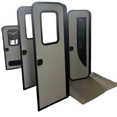 China Aluminum alloy 620*1822 rv camper trailer door with normal lock for sale