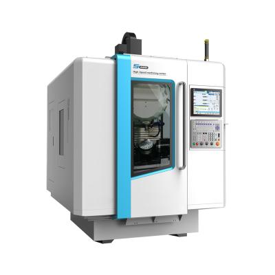 China HCNC HNC 16 Tool Magazine Small 5 Axis CNC Milling Machine Center for School Showroom for sale