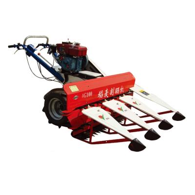 China Walking Type Harvester CE Certification High Efficiency Fennel Harvester Combine Harvester Mini Price for sale