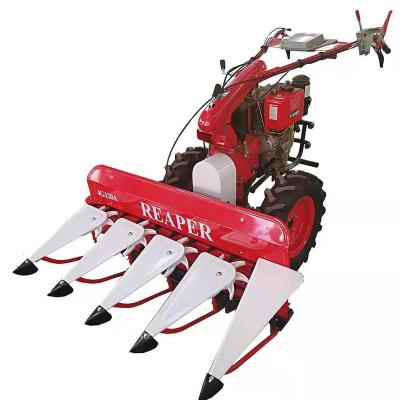 China Factory Price Mini Rice Hand Push Tractor 4G90 4G120 4G150 Paddy Harvester for sale