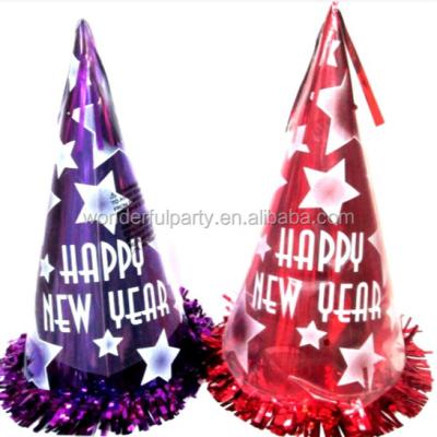 China Cute Birthday Party Supplies Wholesale Party Supplies New Year Party Decoration Party Celebration Balloon Party Top Purple Triangle Hat for sale