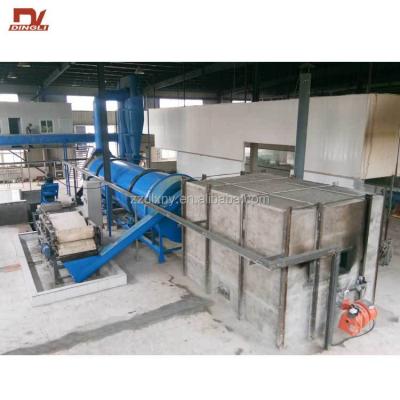 China Animal Feed Processing Plant Dingli Recycled Bean Dregs Rotary Drum Drying Machine for sale