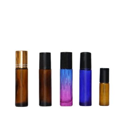 China Reasonable Price Cosmetic Essential Oil Roll On Bottle 15ml Clear Essential Oil Roll On Bottles for sale