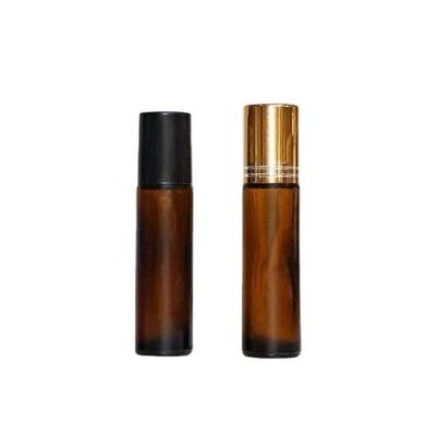 China Essential Oil Roller Bottle Cosmetic Amber Glass Bottles Essential Oils Customized for sale