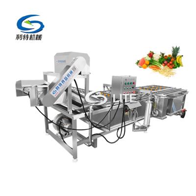 China Commercial Sourcing Cleaner Carrot Apple Tomato Cleaning Machine Salad Vegetable and Fruit Washing Machine for sale