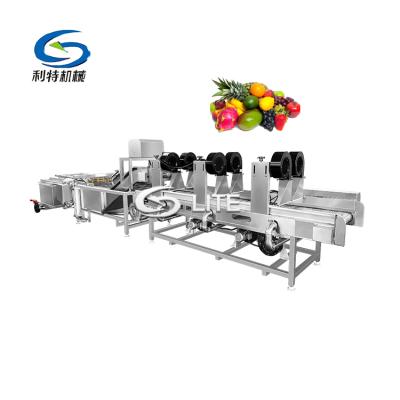 China Commercial Catering Automatic Vegetable Pulp Fruit Chips Production Line for sale