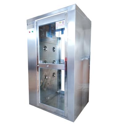 China Hotel Manufacturer Direct Supply Automatic Sliding Door Stainless Steel Air Shower Room for sale