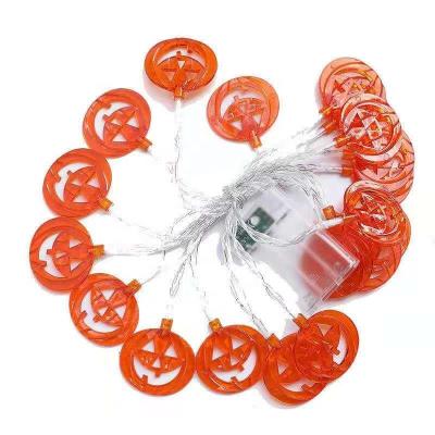 China Holiday LED10-20String Decoration Lights Halloween Lantern String Decorations Are Led Wisp String Ghost Bat Christmas Lights for sale