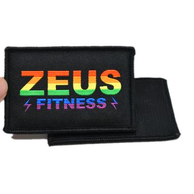 China Economical Washable Custom Design Logo Patch Embroidery Woven Patches Embroidered for sale