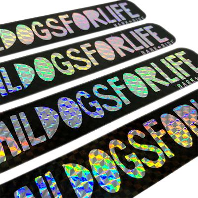 China Waterproof Logo Printed Packing Hologram Adhesive Custom Decorative Holographic Sticker Label Waterproof Label for sale