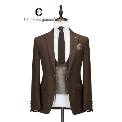 China Anti-shrinkage upper materials drop out mens suits office men's formal wear for sale