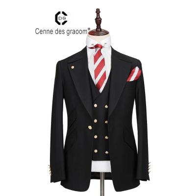 China Thin Anti-Wrinkle Perfect Quality Woolen Fabric For Man Suit Mens Long Suits For Sale Set for sale