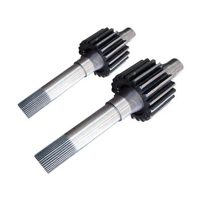 China Manufacturing Equipment Made In China High Quality Spline Gear Shaft CNC Machining Custom Steel Gear for sale