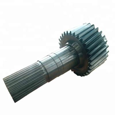 China Industrial equipment 2022 small spline tail gear spur gear cnc machined mating coupling is directly cnc milling for sale