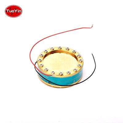 China EZCast 34mm 24k Gold Double Sides Large Diaphragm Microphone Cartridge Core Capacitor Mic Recording Capsule for sale