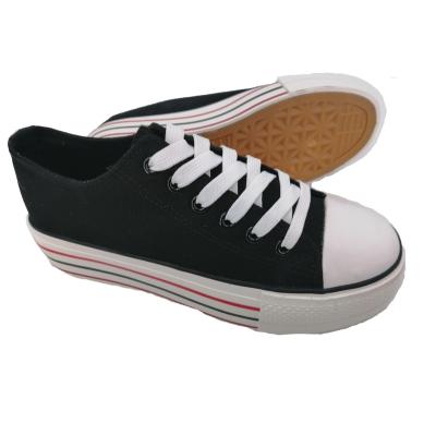 China Vulcanize Shoes Fashion To Hot Sale Canvas Women Rubber TAKKIES for sale