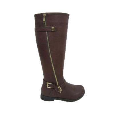 China Anti-Slippery Zipper Fit Long Boots For Ladies for sale