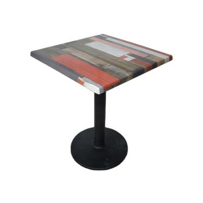 China Werzalit Modern Dining Table Tops Furniture High Quality Modern Square Table Top for sale