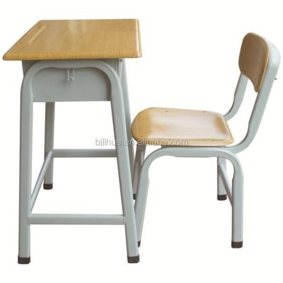 China Modern wooden simple student desktopwerzalit school furniture tables chair sets for sale