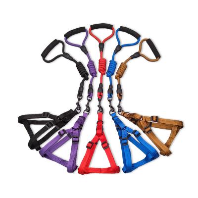 China High Quality Stocked Cat Leashes Pet Wholesale Smart Half Body Top Sale Custom Best For Large Pure Color Harness Leash And Dog Harness for sale