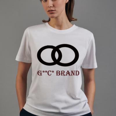 China designer luxury high quality T-shirt Anti-wrinkle cotton famous brands for women wholesale heavyweight branded t shirts for sale