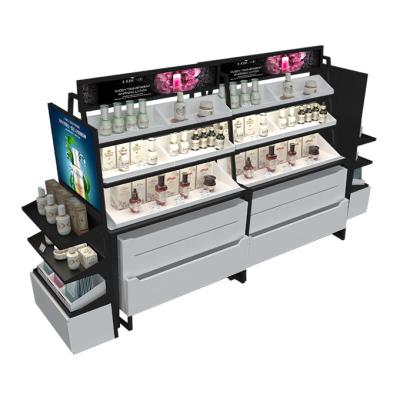 China Suitable for custom skin care products display cabinet skin care display cabinet cosmetics island cabinet for sale