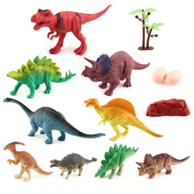 China Ride On Toys New Design Plastic Animals Model Toy Realistic Dinosaurs Series Jurassic Kit 24 Pieces Animal Figures For Kids Boys Gifts for sale