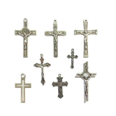 China Christmas Crucifix Charms Latest Design Christmas Crucifix Charms Assorted Shapes For Pendant Making for sale