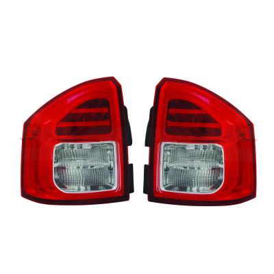 China ABS Rear Lamp Taillight Tail Light 5182542AC 5182543AC For Jeep Compass Mk 2011-2015 for sale