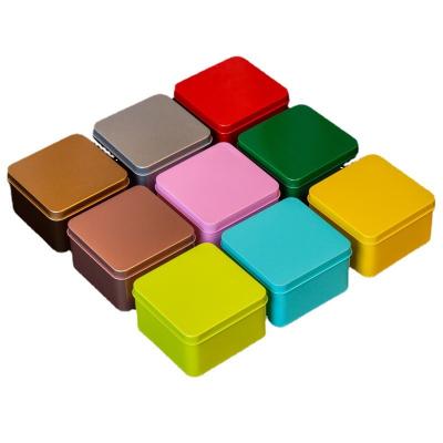 China 361 Rolled Edge Patented Technology Colorful Metal Tin Box Packaging For Wedding Candy Christmas Gifts Jewelry Storage Box Accept Logo Printing for sale