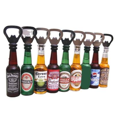 China Europe Retro Beer Bar Decoration Mini Home Beverage Bottle Opener Creative Personalized Magnetic Refrigerator Screwdriver Bottle Opener for sale