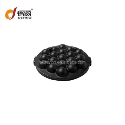 China Viable Household Small Octopus Balls 19 Holes Mini Takoyaki Pan for sale