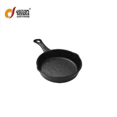 China Factory Supply Cast Iron Pre-Seasoned Frying Pan Wholesale CLASSIC Small Frying Pan Non-Stick Frying Pan for sale