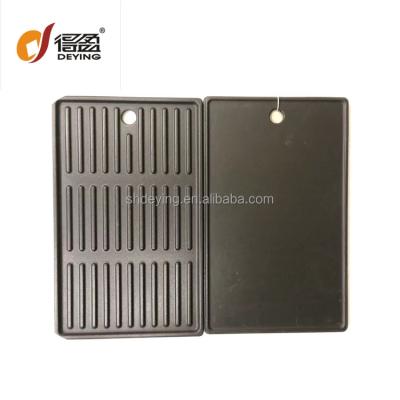 China Dustproof BBQ Griddle Cast Iron Enamel Grates For Portable Gas Griddle Cooking Equipment Charcoal Grills for sale