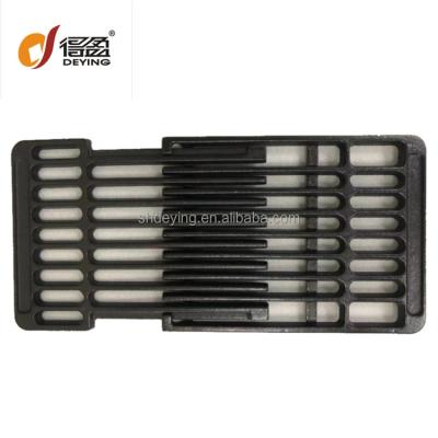 China Dustproof Wooden Stove Cast Iron Cooking Grate Cast Iron Grill Grates For Barbecue Griddle for sale