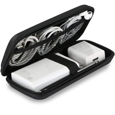 China Durable Shockproof Care Case, Hard EVA Case Impact Resistant Travel Power Bank Pocket USB Cable Organizer, EVA Earphone Case for sale