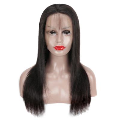 China Brazilian Straight 180% Virgin Hair Front Wigs 130% 150% Lace Hair 13*6 Silky Straight Wave For Full Color Women Hd Straight Lace Wigs for sale