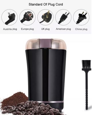 China Portable Mini Automatic Rice Chili Spice Car Coffee Bean Grinder Machine Electric Coffee Grinder Kitchen for sale