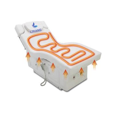 China Modern LIKANG 2022 Electrical Cosmetic Electric Beauty Bed Treatment Bed With 3 Motors Spa For Salon for sale