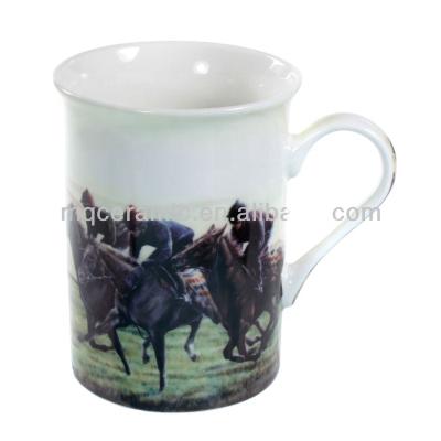 China Real Sustainable Bone China 12oz Mug for sale