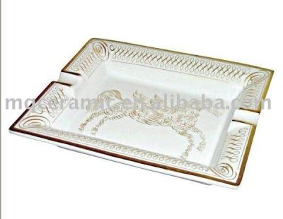 China Cigar smokeless ceramic ashtray for sale